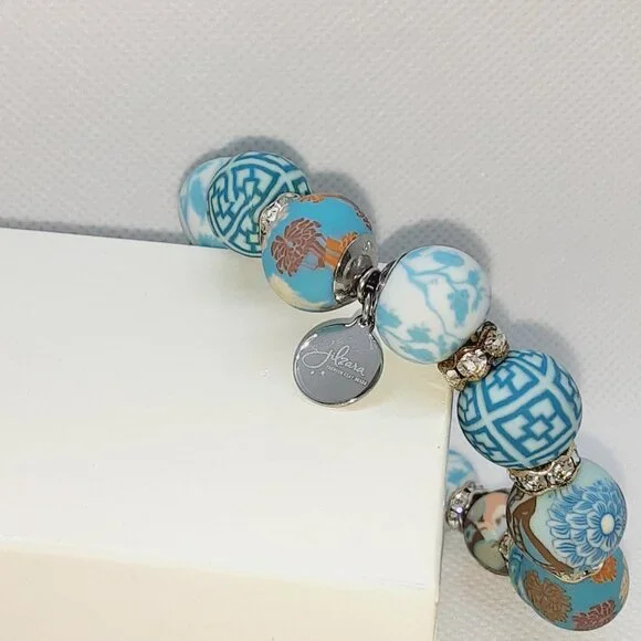 CLOSET SALE!! New Jilzara polymer premium clay beaded bracelet - Picture 7 of 8